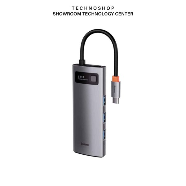 هاب 5 پورت USB-C باسئوس مدل CAHUB-CX0G